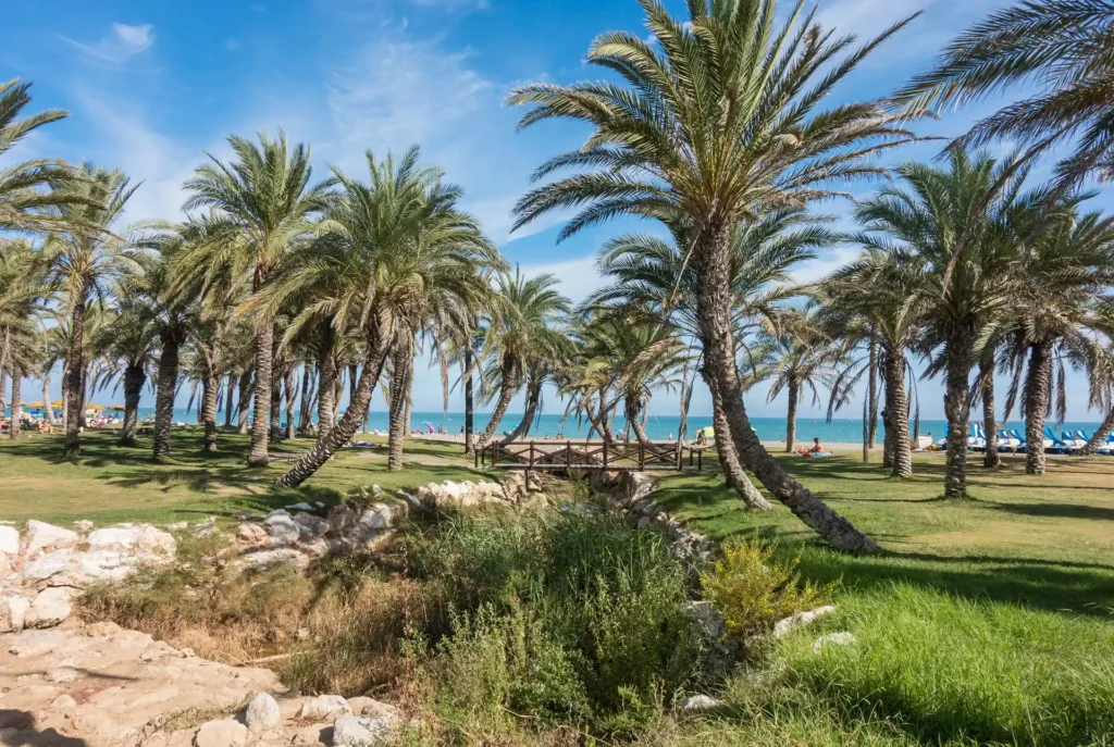 Carihuela Torremolinos, strand