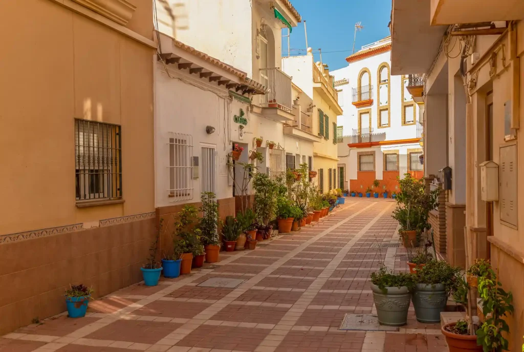 Carihuela Torremolinos centrum