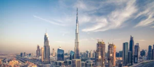 Burj Khalifa in Dubai: you’re on top of the world!