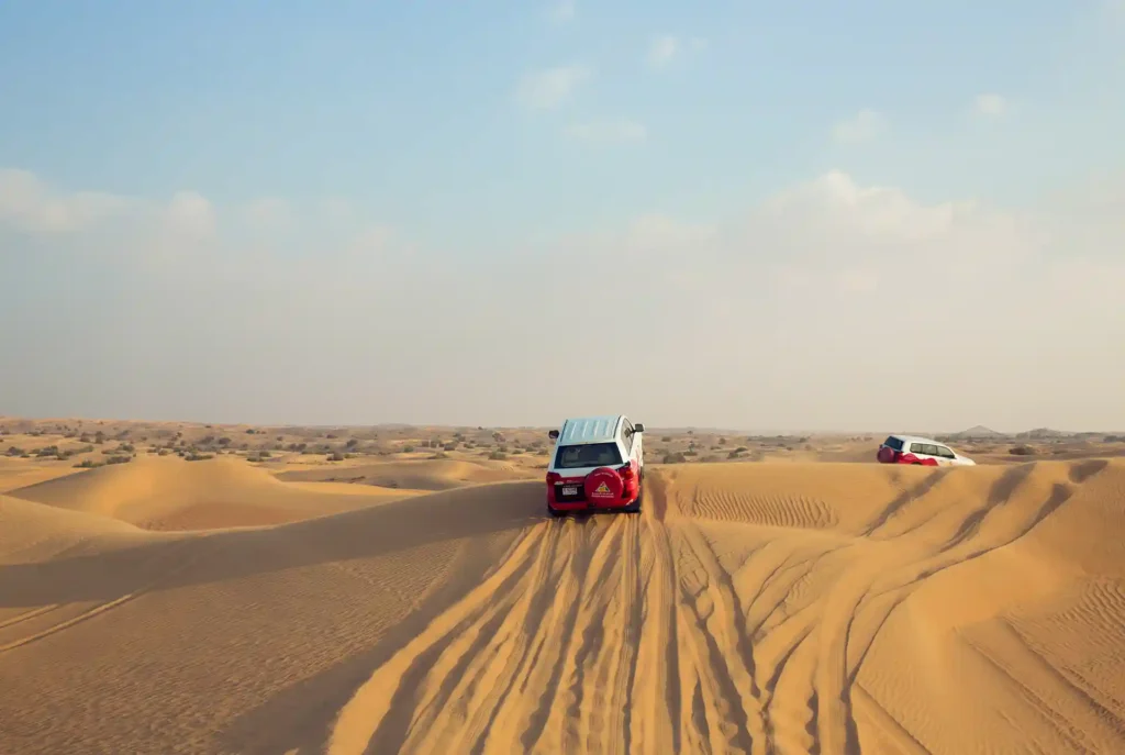 Jeepsafari Dubai: woestijn