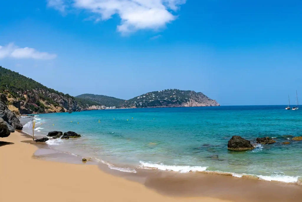 Mooiste stranden Ibiza - Aiguas Blanques
