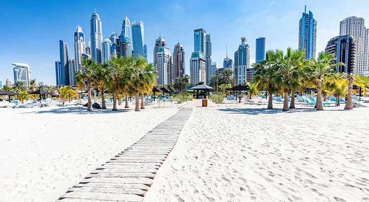 Mooiste stranden Dubai
