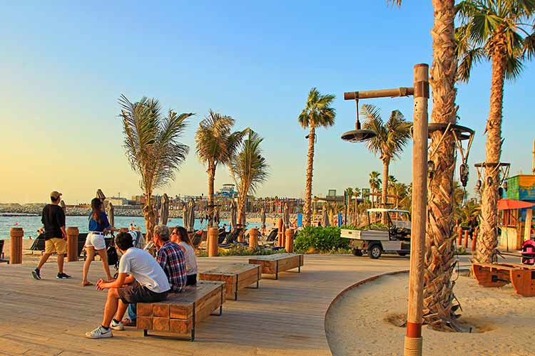 Mooiste stranden Dubai: La Mer Beach