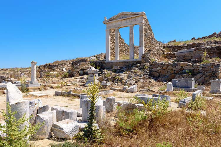 Bezienswaardigheden Mykonos: Delos