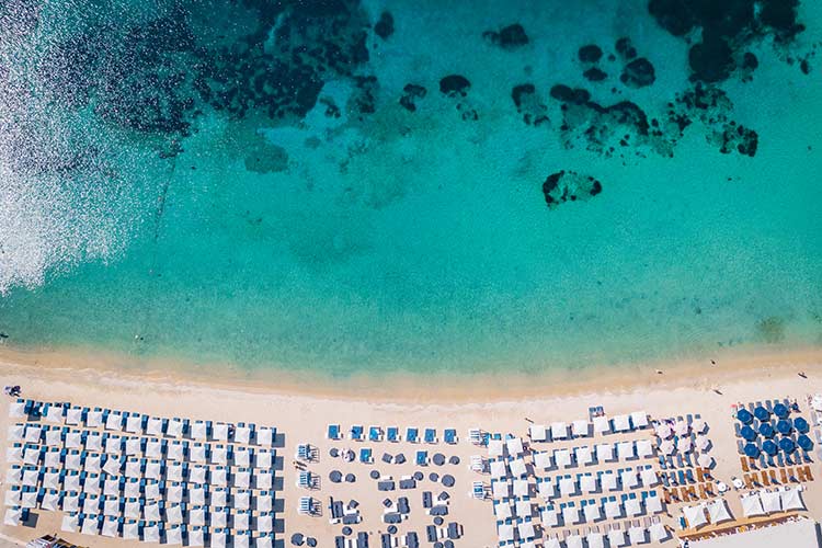 Bezienswaardigheden Mykonos: Paradise Beach