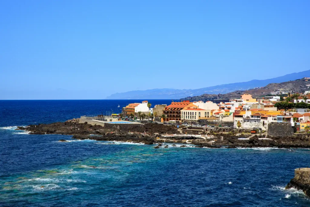 Garachico Tenerife, uitzicht