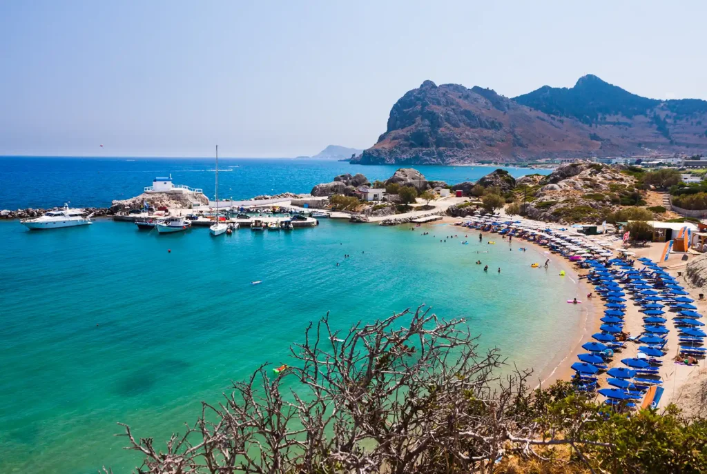 Leukste badplaatsen Rhodos - Kolymbia