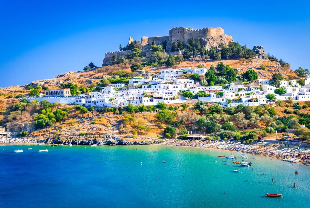 Leukste badplaatsen Rhodos - Lindos