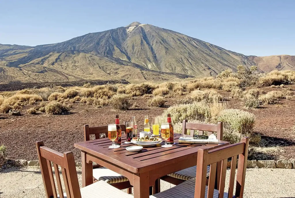 Nationaal park Teide Tenerife, hotel