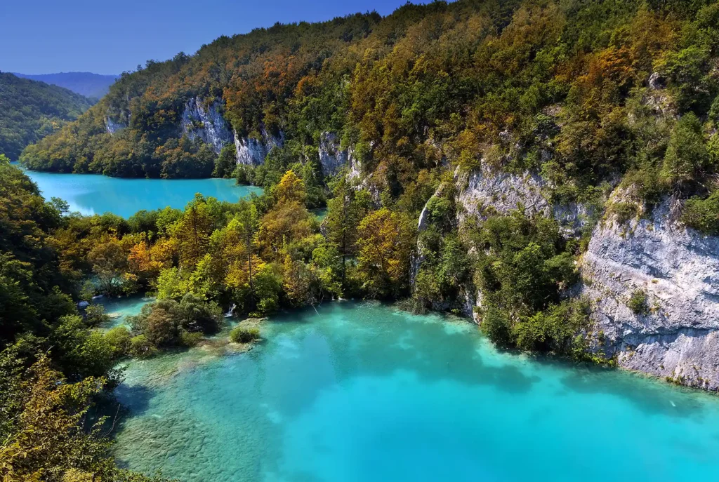 Plitvice meren Kroatië: ligging