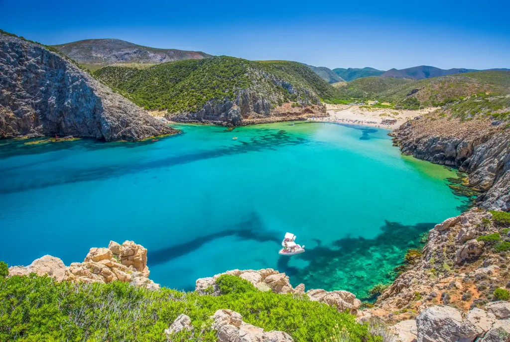 Zon in mei: Sardinië