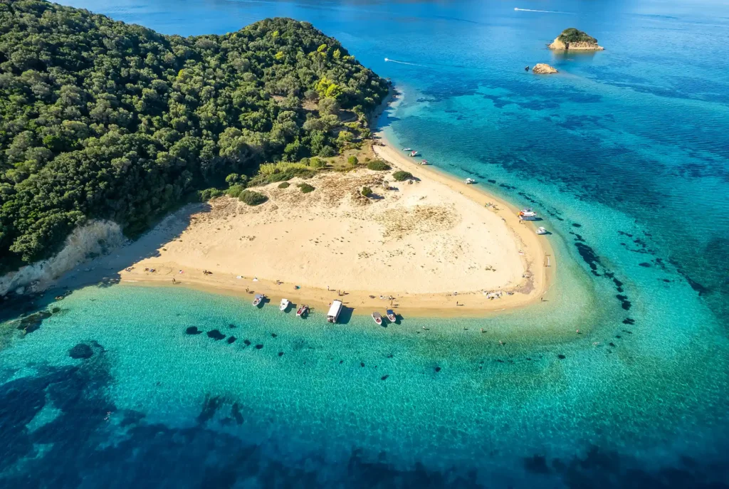 Bezienswaardigheden Zakynthos, Marathonisi Island