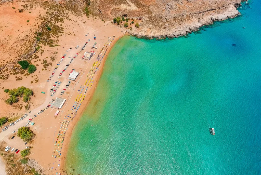 Mooiste stranden Rhodos - Golden Beach