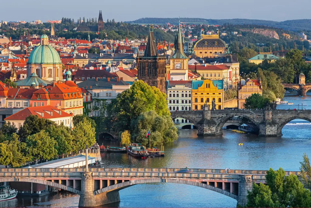 Stedentrip in de zomer: Praag