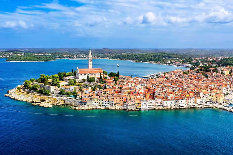 Mooiste vakantiebestemmingen Kroatië: Rovinj