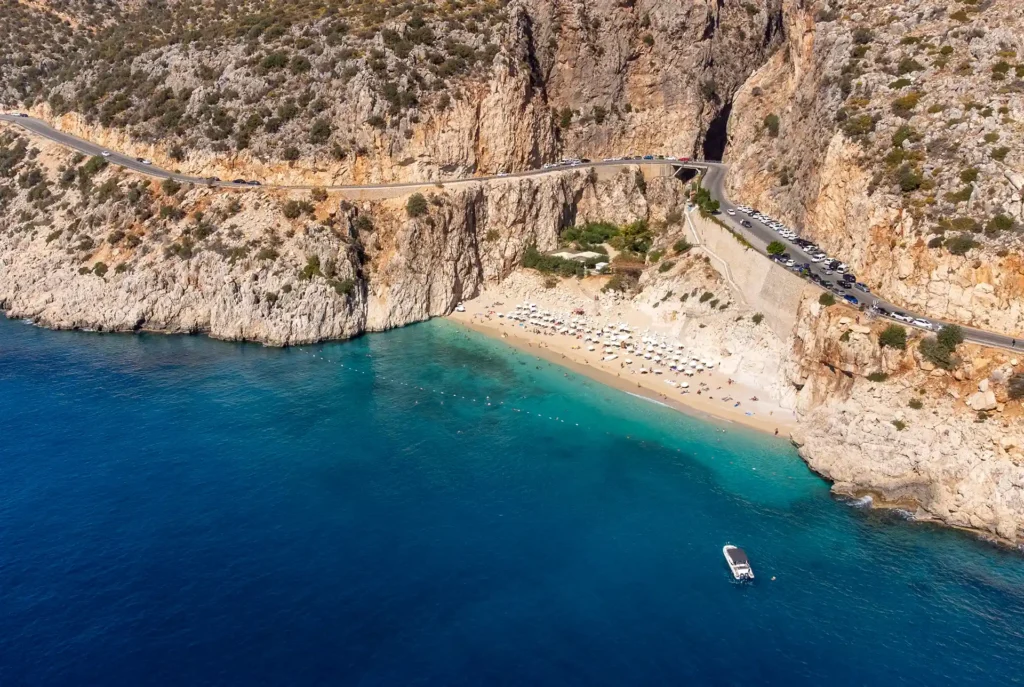 Mooiste stranden Turkije: Kaputas Beach