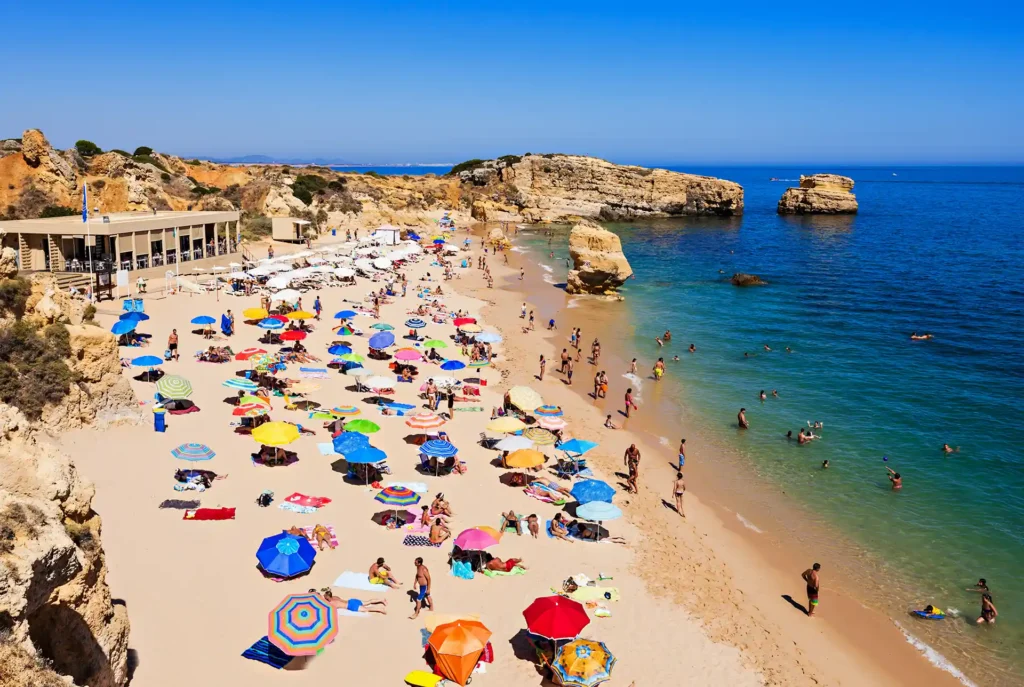 Vakantiebestemmingen augustus zon: Albufeira, Algarve, Portugal
