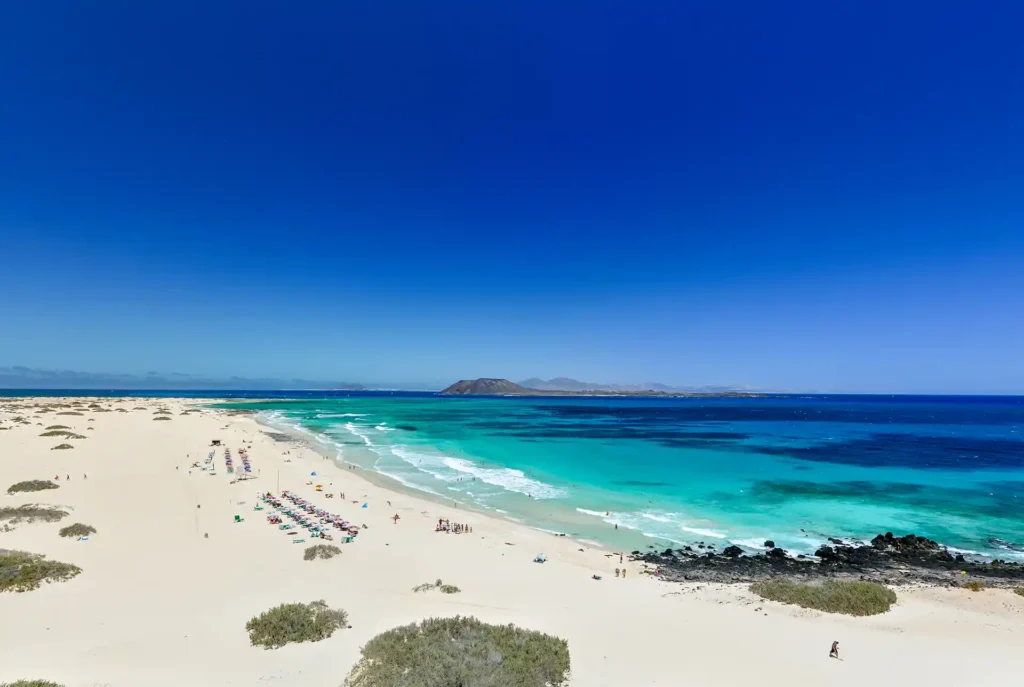 Mooiste stranden Fuerteventura: Grandes Playas de Corralejo