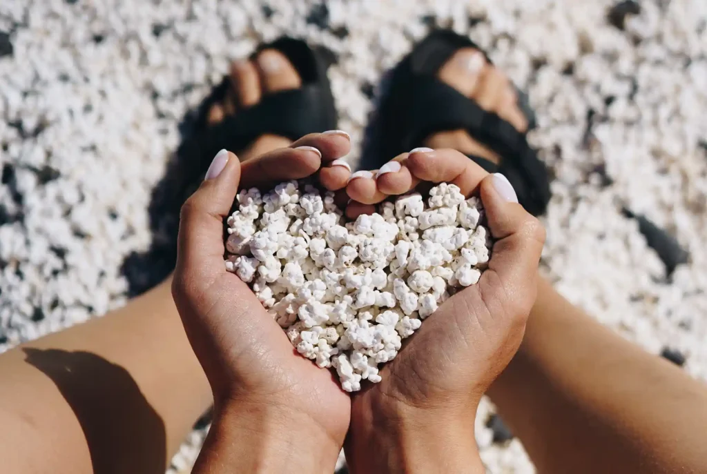 Mooiste stranden Fuerteventura: Popcorn beach