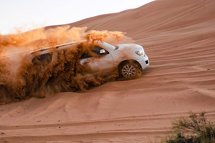 Winterzon Ras Al Khaimah: woestijn