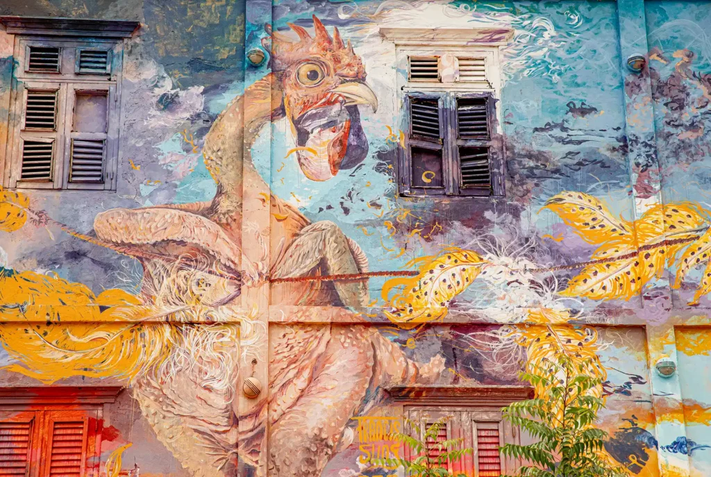 Street art Curaçao: Kip