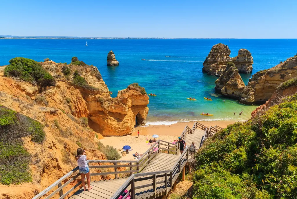 Strandbestemmingen Europa: Algarve