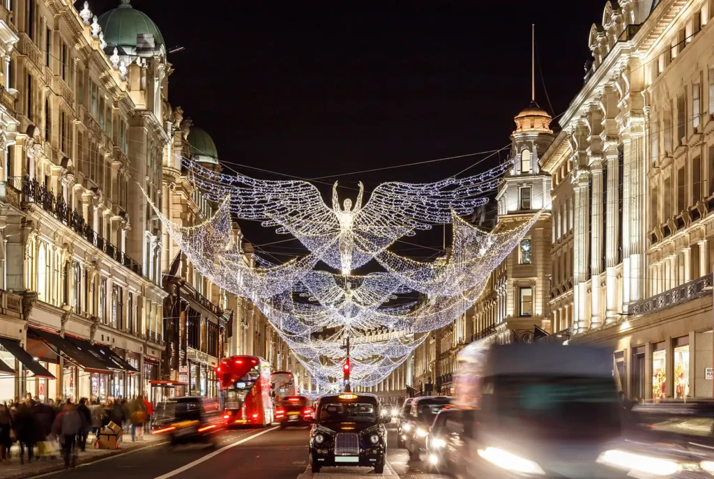 Kerst Londen: Regent Street