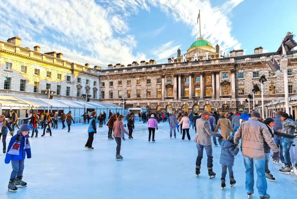 Kerst Londen: schaatsen