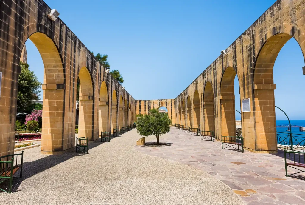 Valletta hoofdstad Malta, Upper Gardens