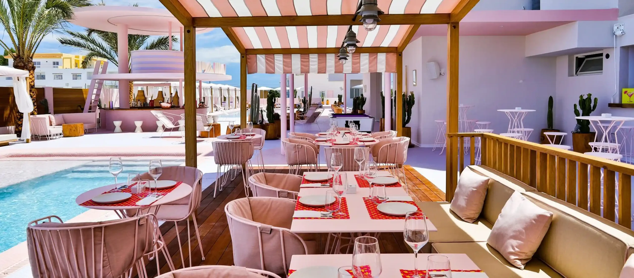Mooiste roze hotels