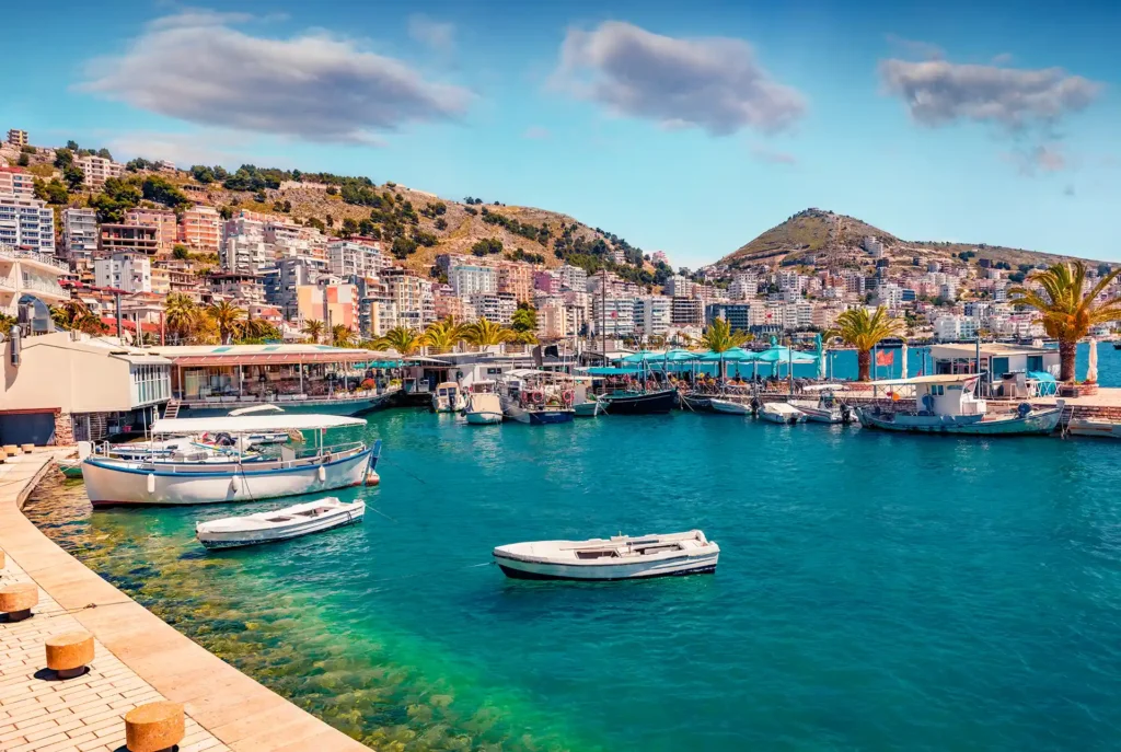 Mooiste badplaatsen Albanië - Sarandë