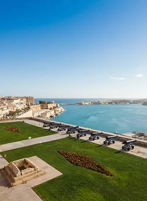 Tuinen in Valletta, Malta
