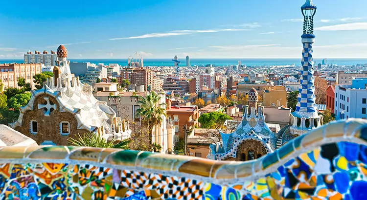 Barcelona van Gaudi: Park Guell