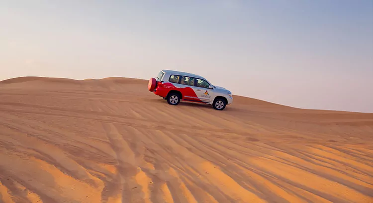 Jeepsafari Dubai, woestijn