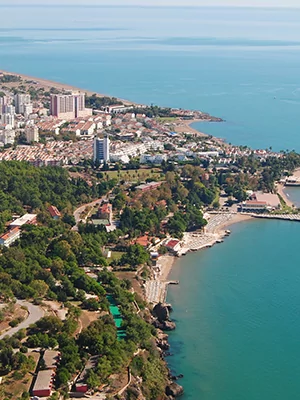 Badplaatsen Turkse Rivièra, Lara Beach