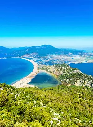 Mooiste stranden Turkije; Iztuzu Beach