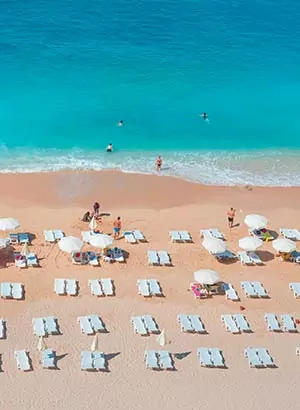 Mooiste stranden Turkije: Kaputas Beach