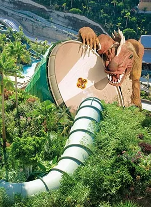 Siam Park Tenerife, waterpark: glijbanen