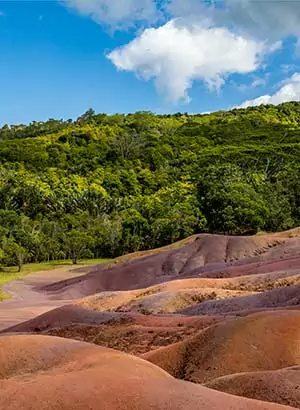 Seven coloured earth Mauritius