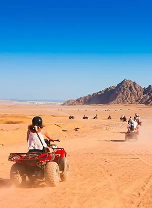 Doen in Marsa Alam: quadsafari
