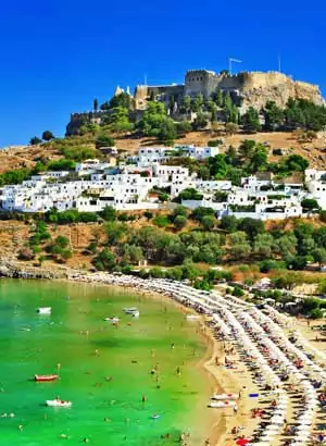 Leuke badplaatsen Rhodos; Lindos