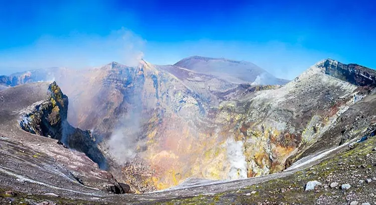 Vulkaan Etna op Sicilië bezoeken