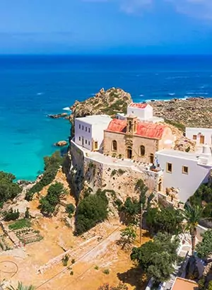 Chrisoskalitissa, nabij Elafonissi Beach, Kreta