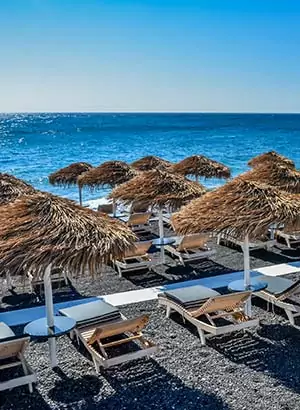 Leukste badplaatsen Griekenland: Kamari, Santorini