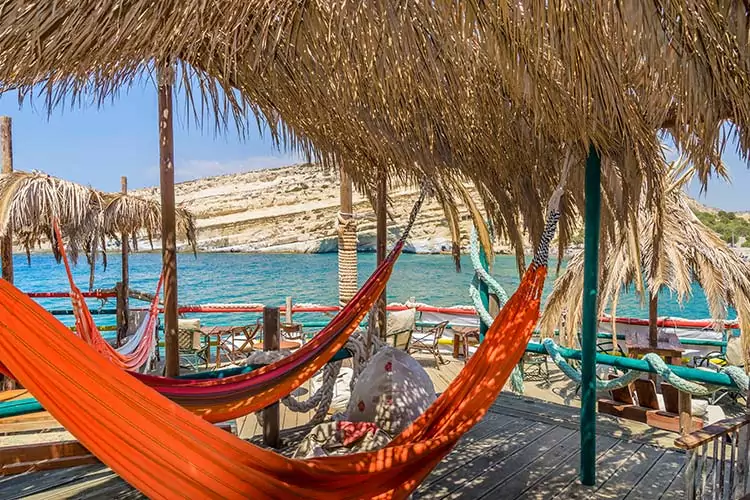 Bezienswaardigheden Kreta: Matala Beach