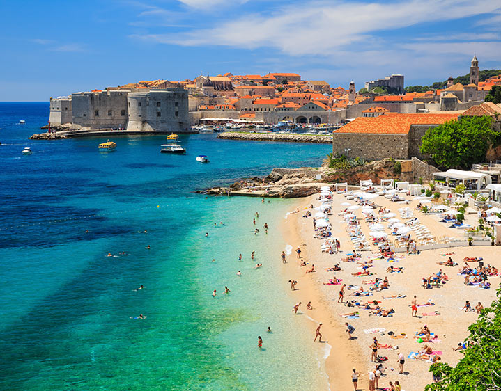 Een flinke dosis zon in Dubrovnik