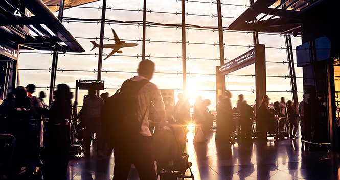 schiphol-drukte Schiphol drukte