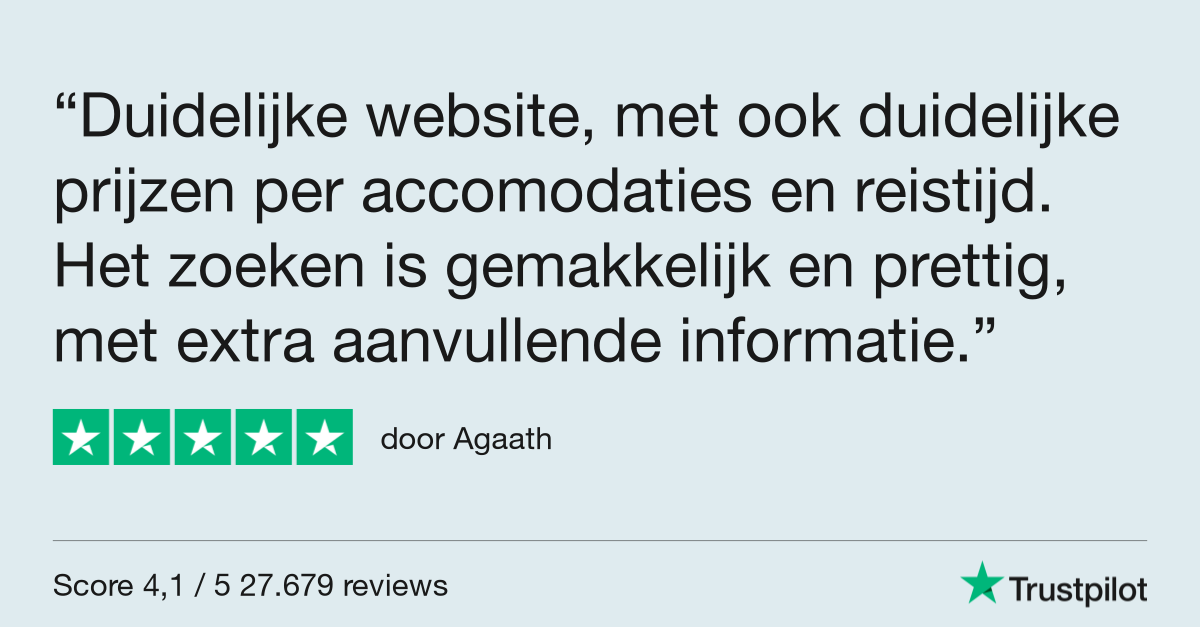 VakantieDiscounter Award: TrustPilot